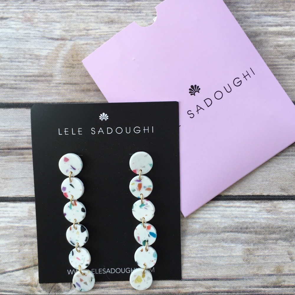 Lele Sadoughi Circle Garland Earrings